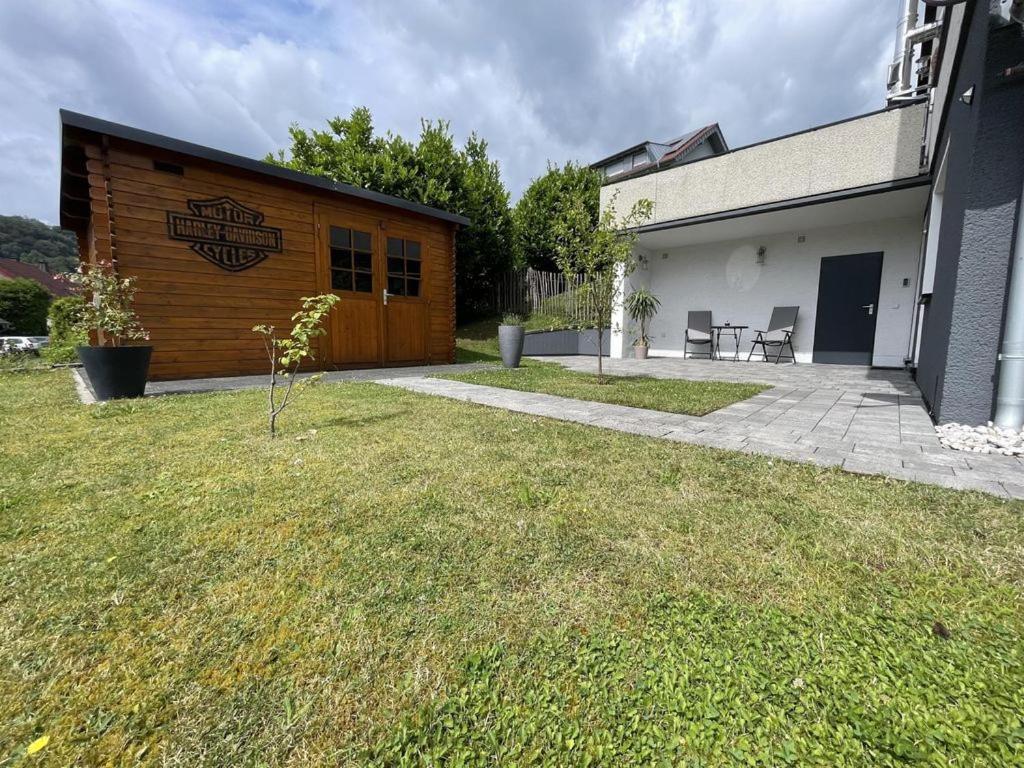 Ferienwohnung Im Wiesenrain Hausen-Wied Esterno foto